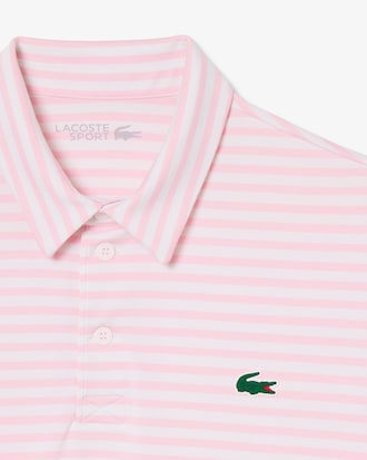 Regular Fit Ultra Dry Striped Golf Polo