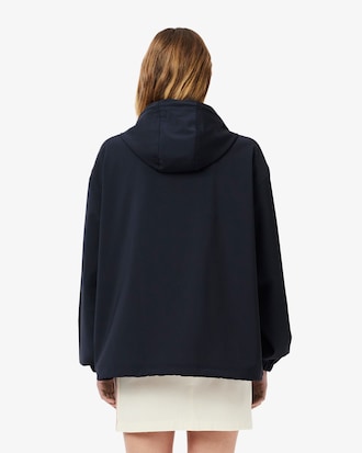 Women's Oversized Wool Blend Pullover Jacket