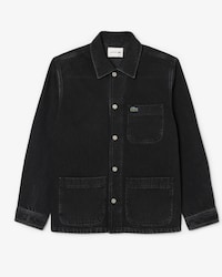 Veste surchemise épaisse denim de coton