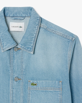 Men's Heavy Cotton Denim Overshirt