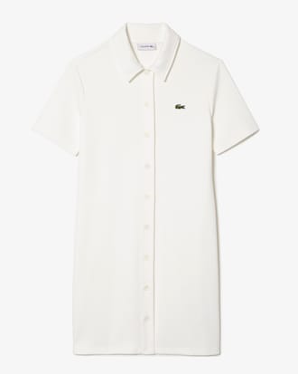Women's Heavy Piqué Buttoned Polo Dress