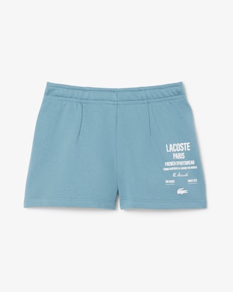 Shorts de tela plisados ​​para mujer