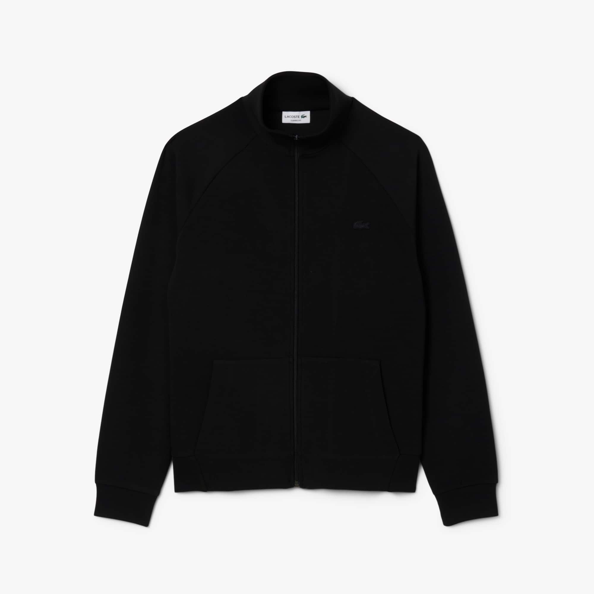 Men's Double Faced Jersey Zip-Up Sweatshirt - Sweaters