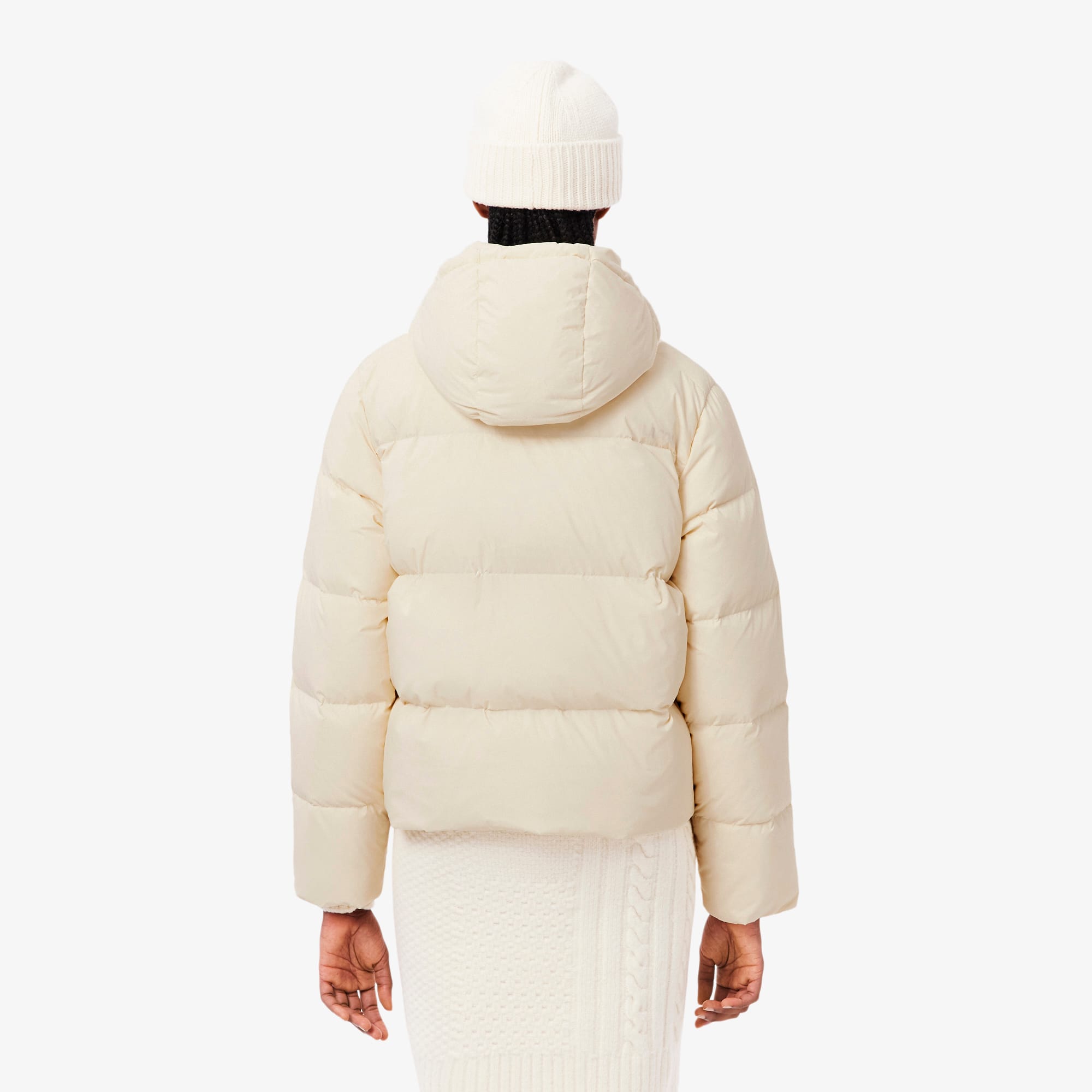 Women's Relaxed Fit Hooded Down Jacket - Recycled Materials - New