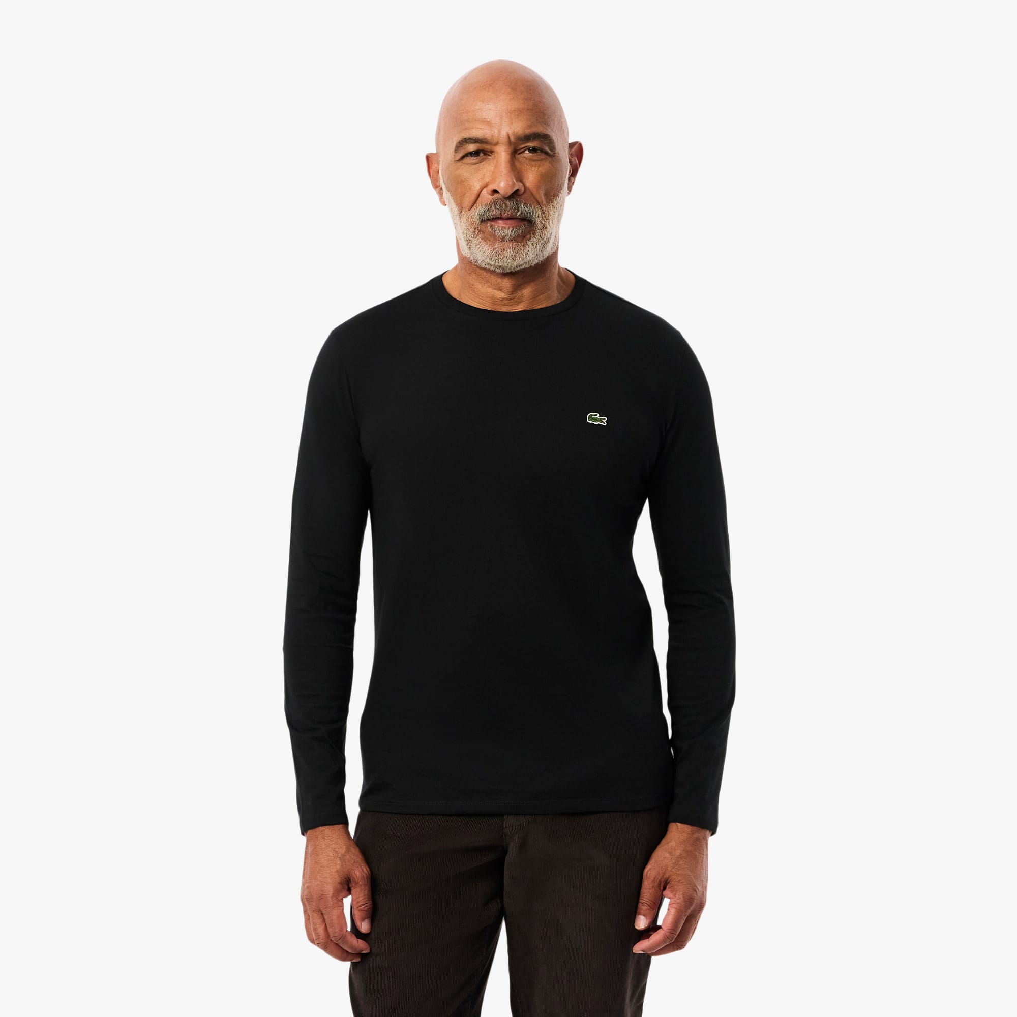 Men's Long Sleeve Pima Cotton T-Shirt - T-shirts - New In 2026