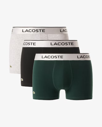 Men's 3-Pack Silver Waist Short Trunks