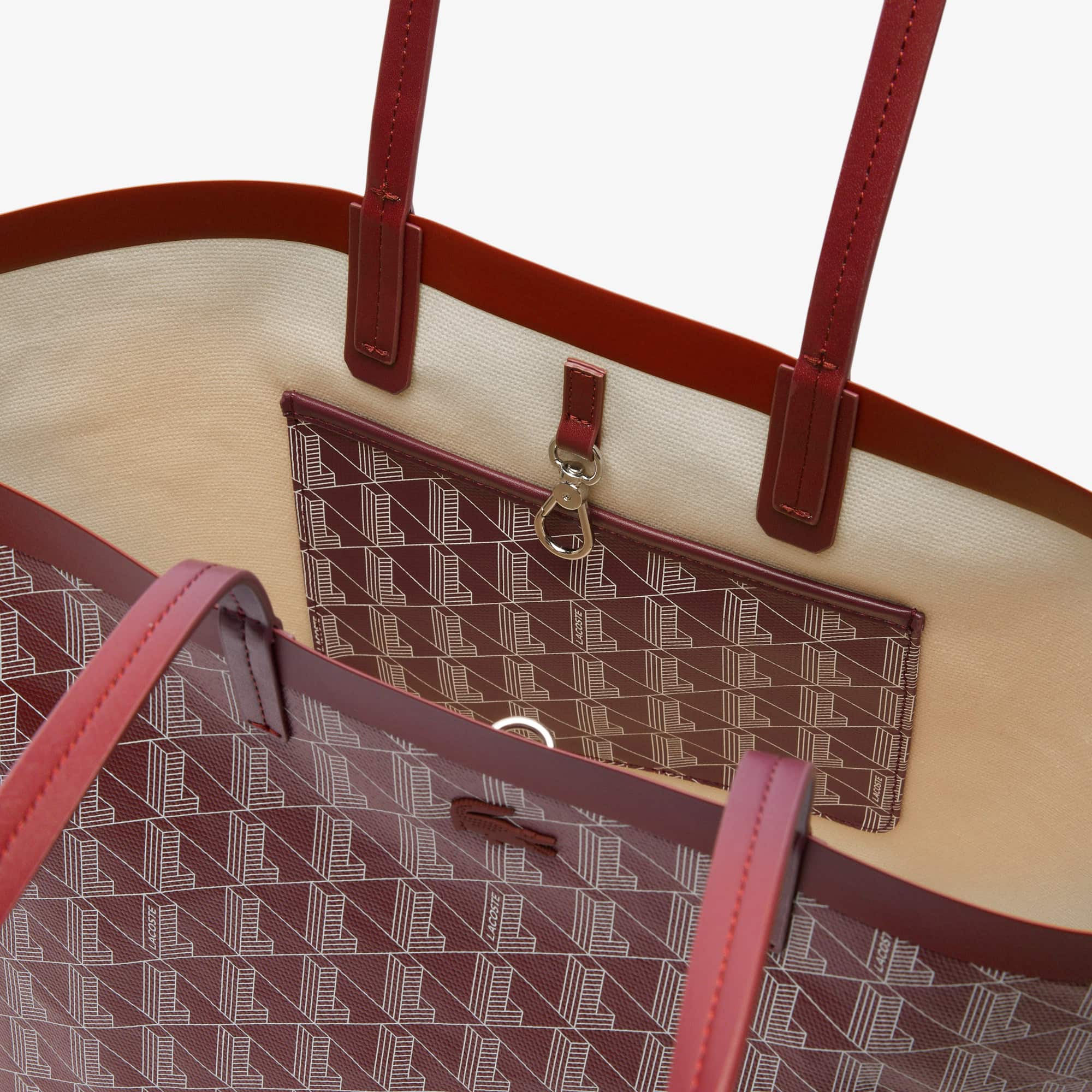 【Lacoste】レディース Zely トートバッグ ポーチ付き Women's Zely Tote with Pouch - Tote Bags - New In 2025 | Lacoste