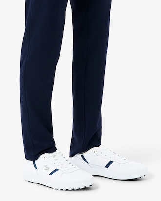 Men's T-Clip Golf Leather Golf Shoes