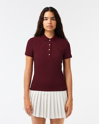 Women's L.12.D Slim Fit Stretch Mini Piqué Polo