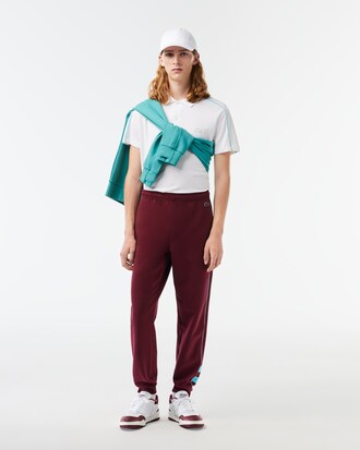 Men’s Lineshot Mesh Collar Leather Sneakers