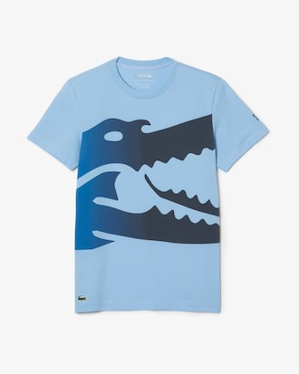 Men's Lacoste SPORT x Novak Djokovic Croco Organic Cotton T-shirt