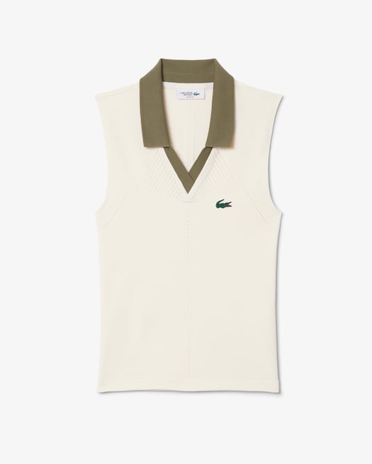 White / Khaki Green