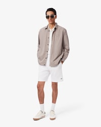 Short regular fit molleton