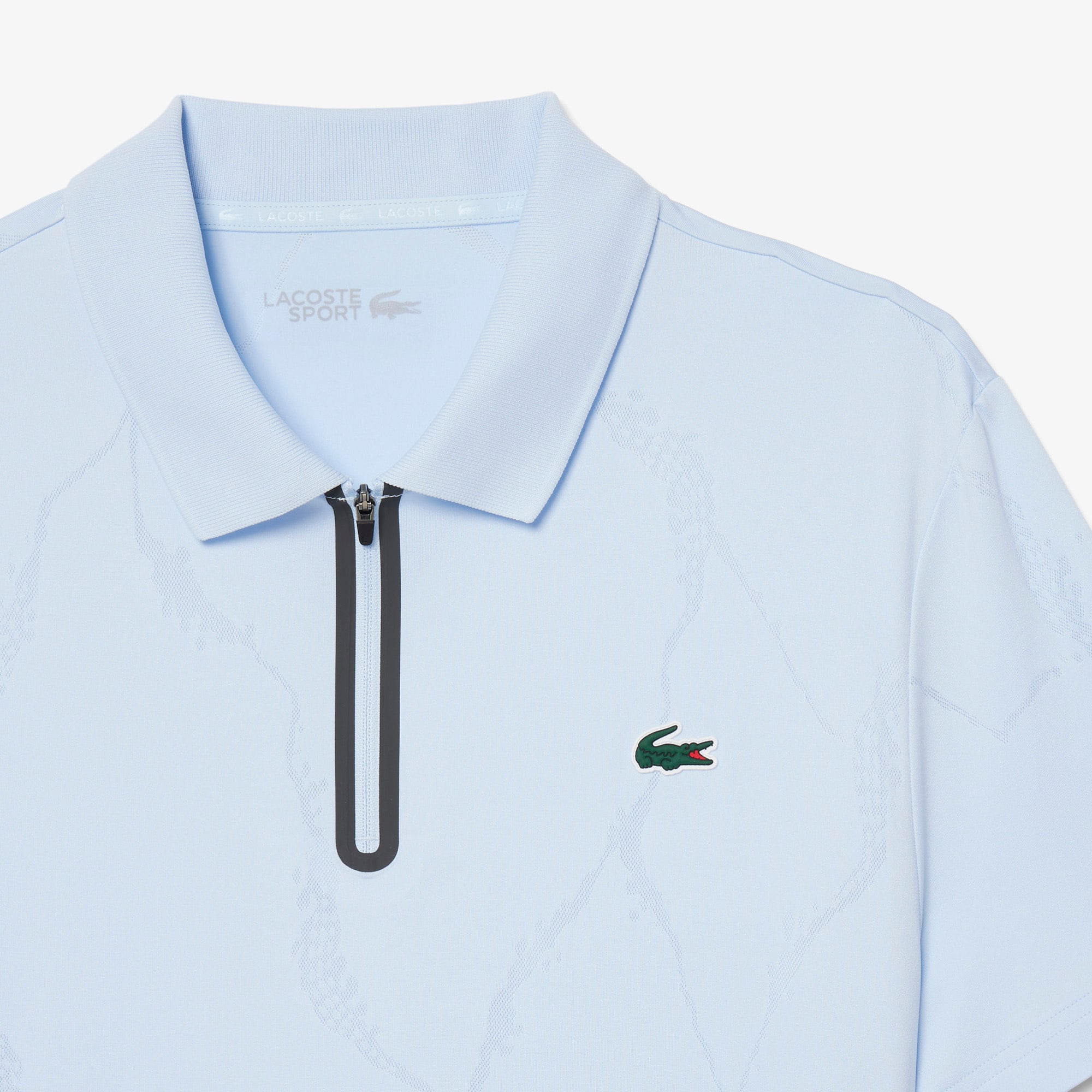 Ultra Dry Jacquard Crocodile Tennis Polo Shirt