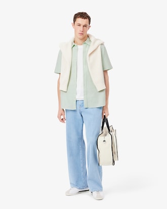 Men's Regular Fit Short Sleeve Oxford Shirt