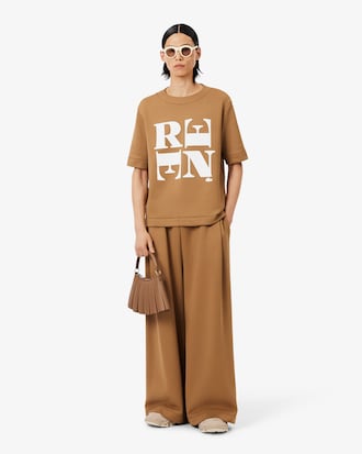 Runway Satin Graphic T-shirt