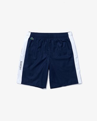 Shorts ligeros Lacoste SPORT con bandas en contraste para hombre