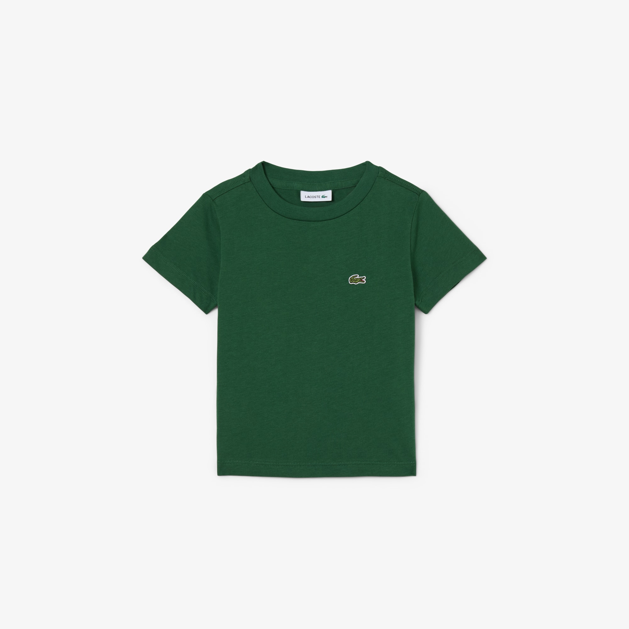 Lacoste Kids' Cotton T-shirt - 6 Years In Green
