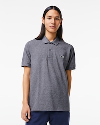 Polo jaspeado de corte clásico L.12.12 para hombre