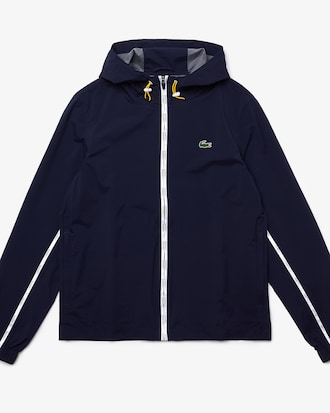 Chamarra lacoste SPORT ligera con cremallera resistente al agua para hombre