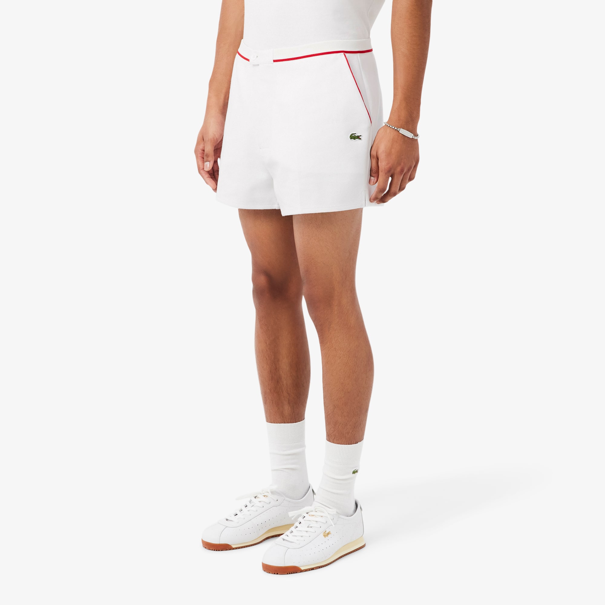 Regular Fit Contrast Trim Double Face Shorts - Shorts & Swim - New