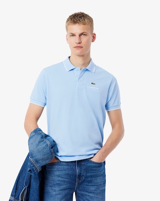 Men's Classic Fit Pocket Accent L.12.12 Polo