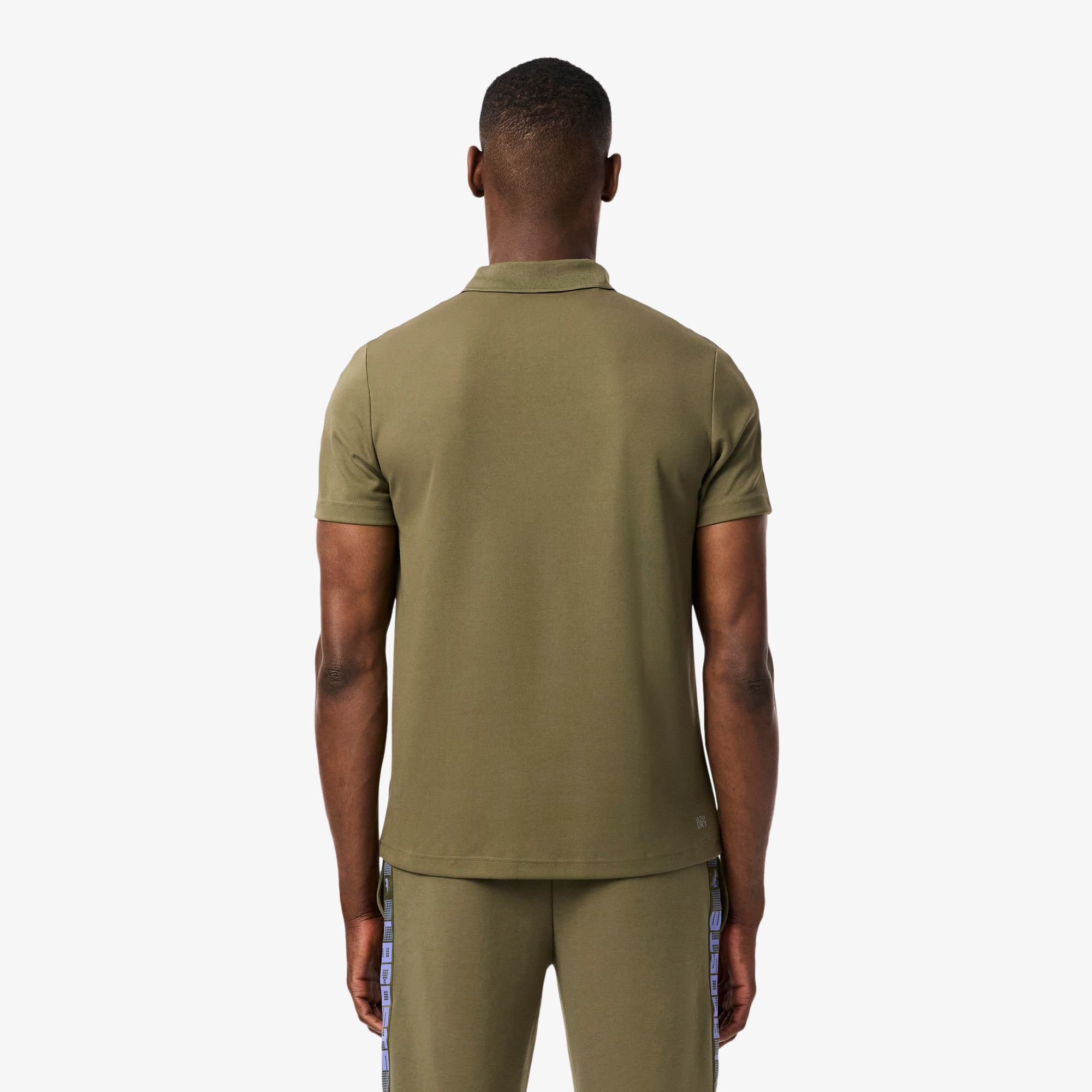 ダンロップ LACOSTE LG353 パター 33.0インチ Men's Ultra Dry Branded Stripe Tennis Polo - Polo Shirts - New In