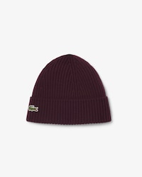 Unisex Rib Knit Brushed Wool Beanie