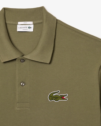 Unisex Loose Fit L.12.12 Piqué Badge Polo