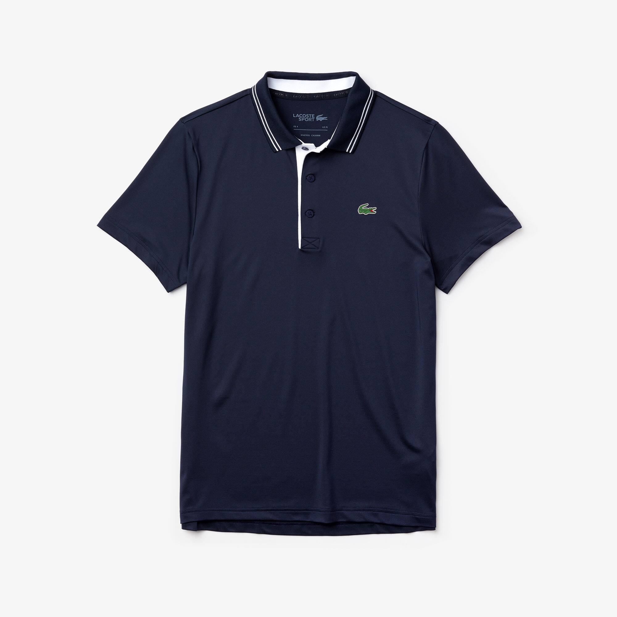 【新品】CLUBHAUSxLacoste Sport Polo Men's SPORT Signature Breathable Golf Polo - Polo Shirts