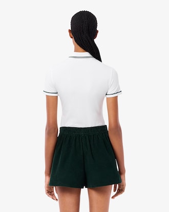 Women's L.12.D Slim Fit Trim Detail Polo