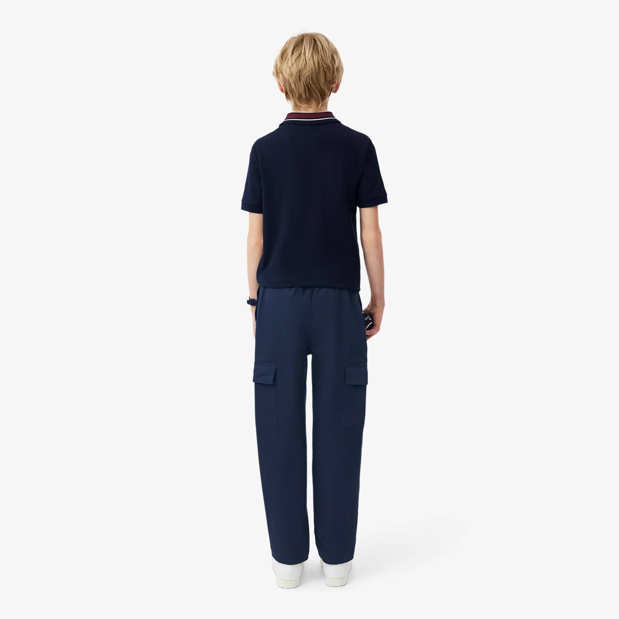 Boys' Cotton Twill Cargo Pants