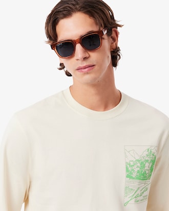 T-shirt manches longues jersey &eacute;pais