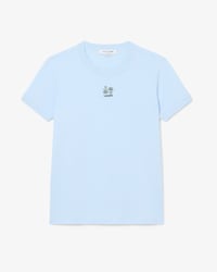 Embroidery Accent Jersey T-shirt