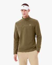 Men's Polar Fleece Quarter-Zip Golf Top