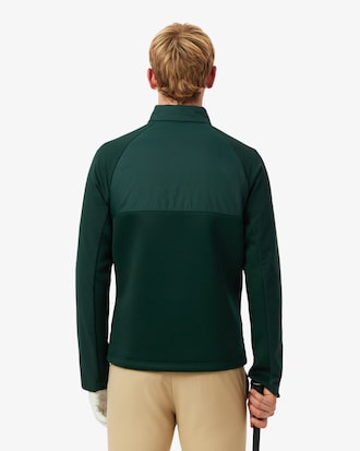 Men's High-Neck Quilted Golf Jacket