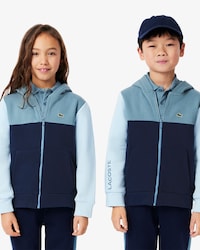 Sudadera Con Gorro Y Color Block Para Ni&ntilde;os