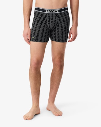 Men's Stretch Cotton Monogram Boxer Briefs