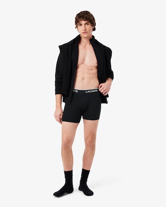 Men's Cotton Jersey Boxer Briefs 3-Pack