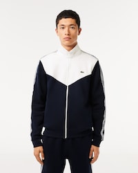 Men’s Lacoste Classic Fit Colorblock Zipped Jogger Sweatshirt