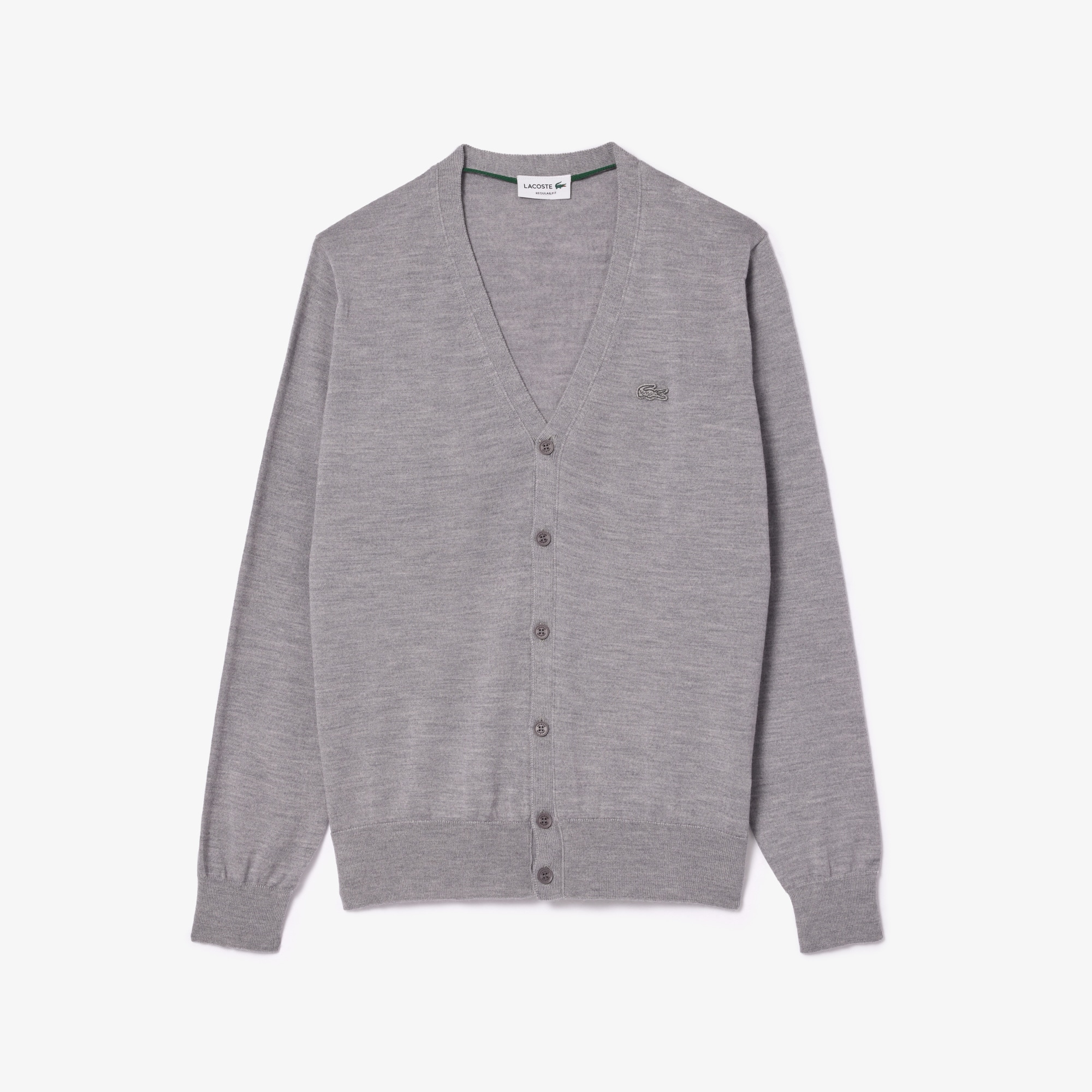 別注　LACOSTEXURBAN RESEARCH CARDIGAN グレー LACOSTE（ラコステ）の「『別注』LACOSTE×URBAN RESEARCH CARDIGAN