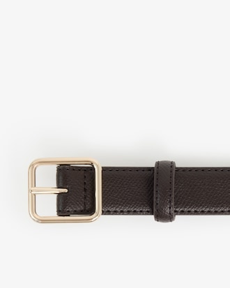 Champs-&Eacute;lys&eacute;es Embossed Leather Belt