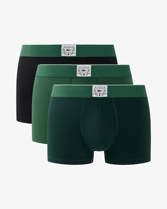 Paquete de 3 Calzoncillos de Algod&oacute;n El&aacute;stico