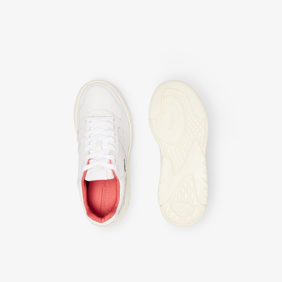 women's game advance luxe leather perforated sneakers