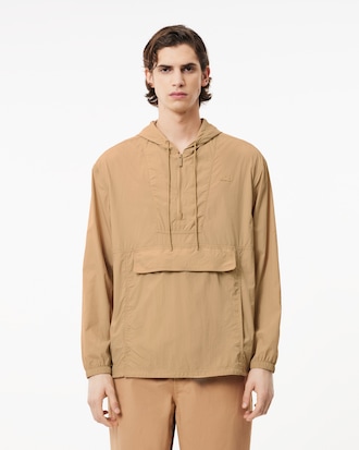 Men's Lightweight Water-Repellent Hooded Jacket