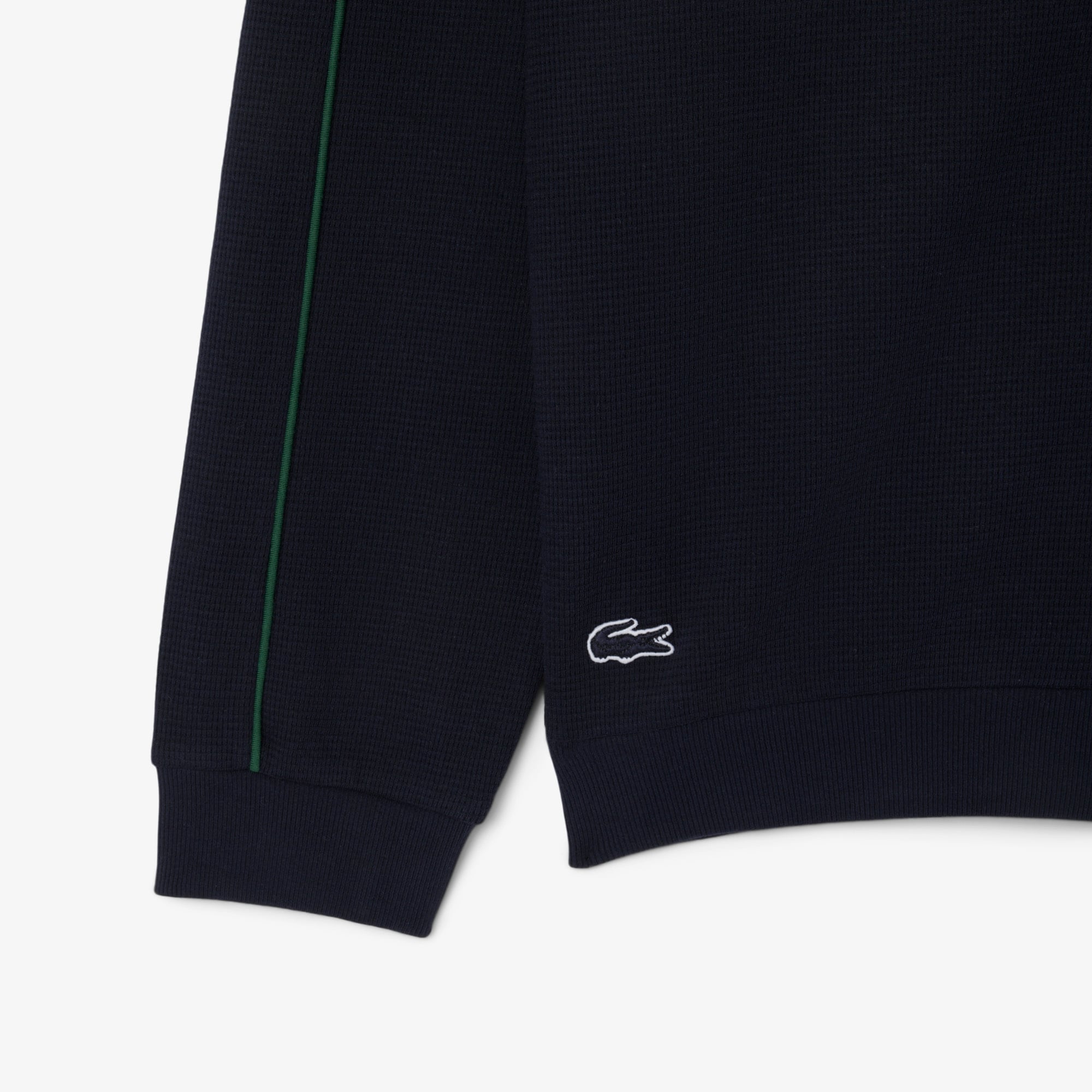 メンズウェア CLUBHAUS x Lacoste Crew Sweat Navy L Men's Zip-Up Lounge Sweatshirt - Sweaters & Sweatshirts - New In