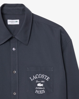 Camisa Oxford de Corte Holgado