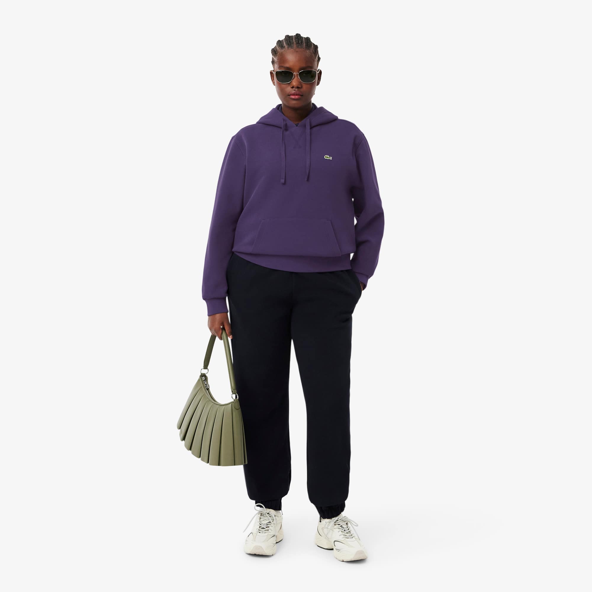Women's Piqué Hoodie - Sweaters & Sweatshirts - New In 2026 | Lacoste