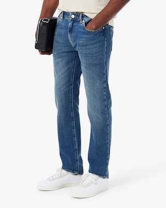 Men's 5-Pocket Slim Fit Indigo Jeans