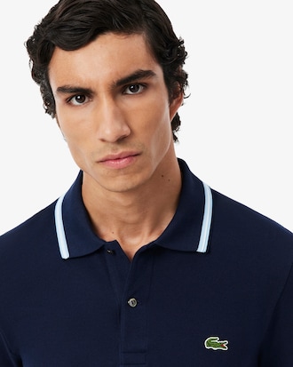 Men's Regular Fit Trim Accent L.12.12 Polo